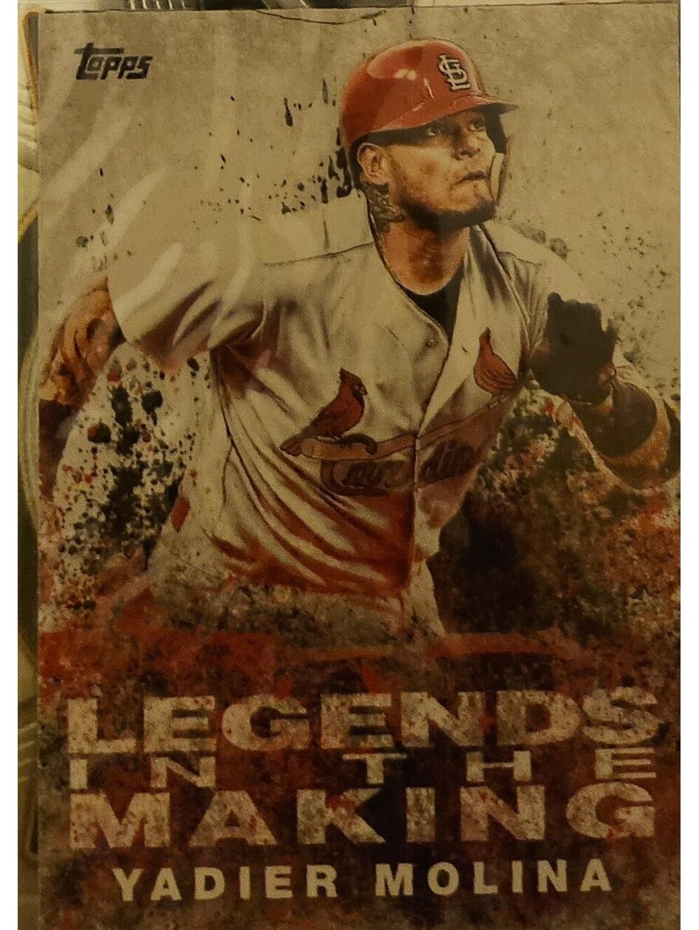 2018 Topps Baseball #LTM-YM Yadier Molina Legends in the Making - Cardinals